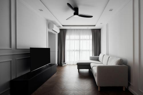 Modern Living Room at Forfar Heights