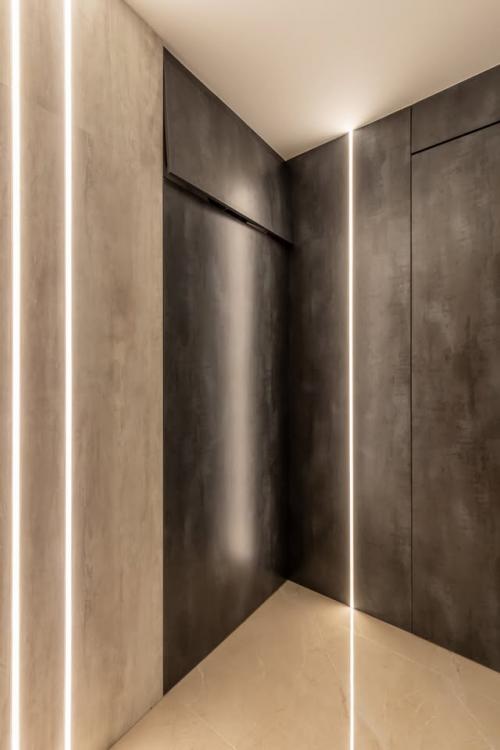 Modern Walk-in Wardrobe at Normanton Park