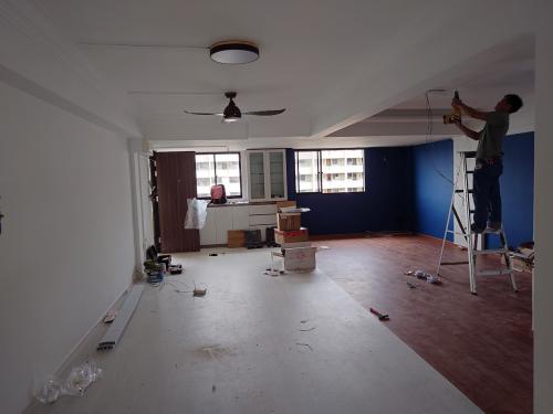 Modern Living Room at 703 West Coast Road #11