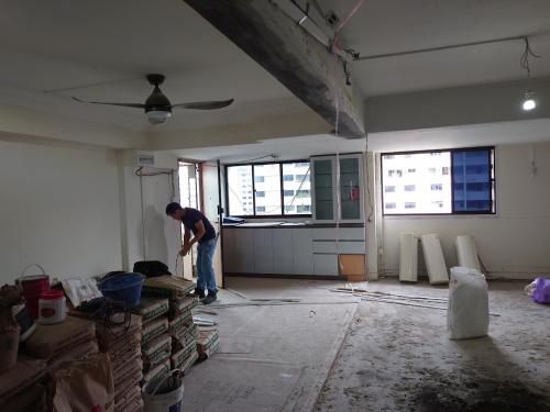 Modern Living Room at 703 West Coast Road #11
