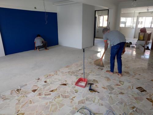 Modern Living Room at 703 West Coast Road #11