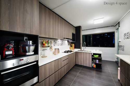 Contemporary Kitchen at Clementi (HDB)