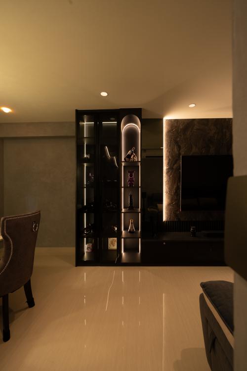 Modern Living Room at Bedok Reservoir