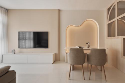 Scandinavian Living Room at Garden Vale