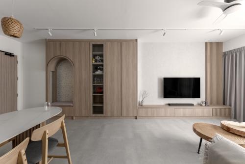 Scandinavian Living Room at Yishun Riverwalk