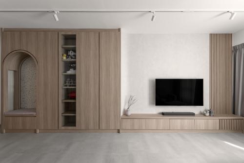 Scandinavian Living Room at Yishun Riverwalk