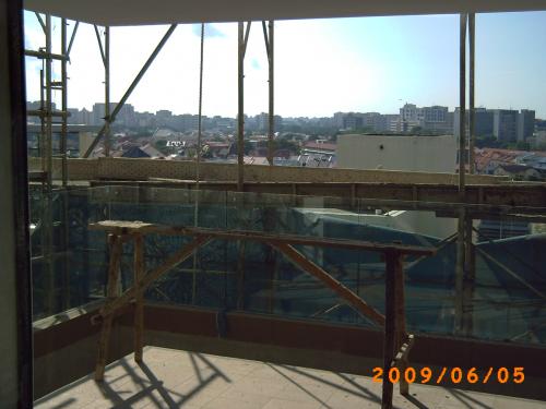 Modern Balcony at Casa Meya