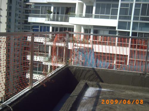 Modern Balcony at Casa Meya