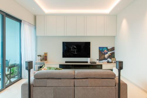 Modern Living Room at Soleil @ Sinaran