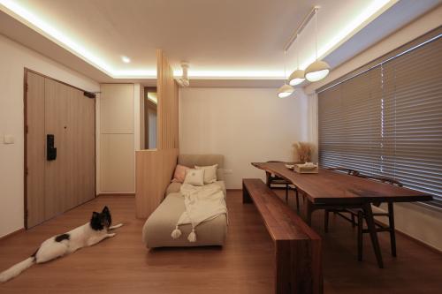Scandinavian Living Room at 208B Clementi