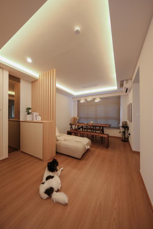 Scandinavian Living Room at 208B Clementi