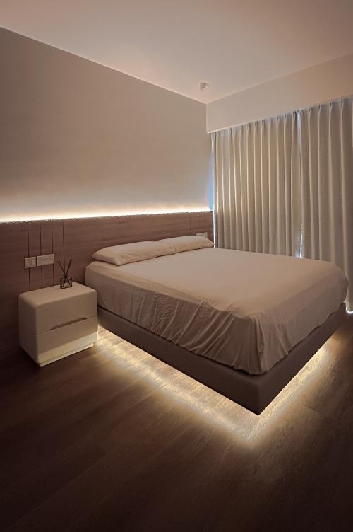 Minimalist Bedroom at Parc Central