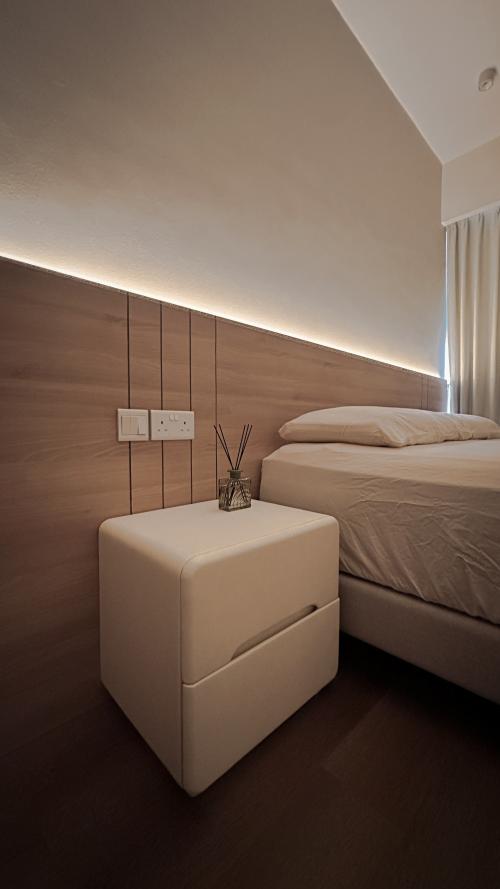 Minimalist Bedroom at Parc Central