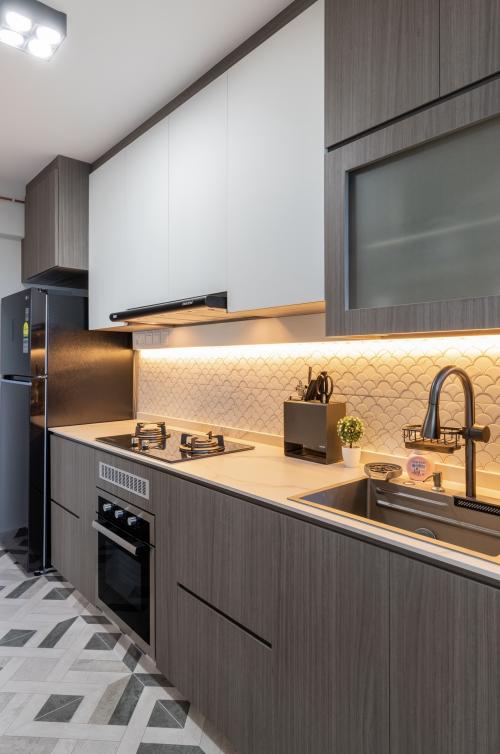 Modern Kitchen at 210B Compassvale Cres