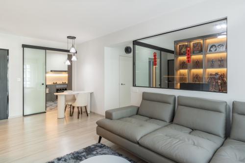 Modern Living Room at 210B Compassvale Cres