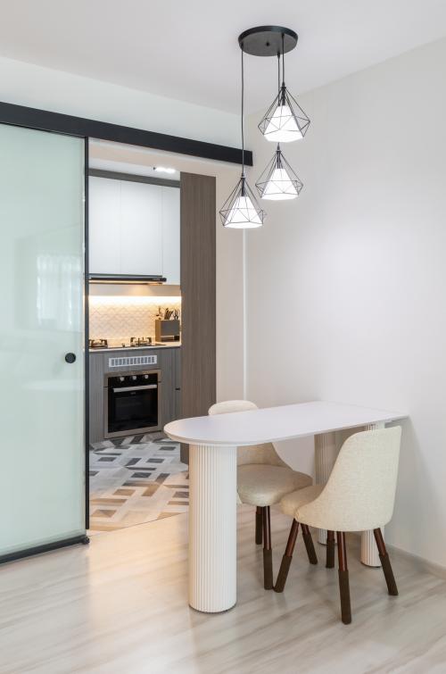 Modern Dining Room at 210B Compassvale Cres