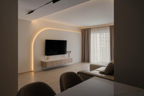 Minimalist Living Room at 201D Compassvale Resale HDB