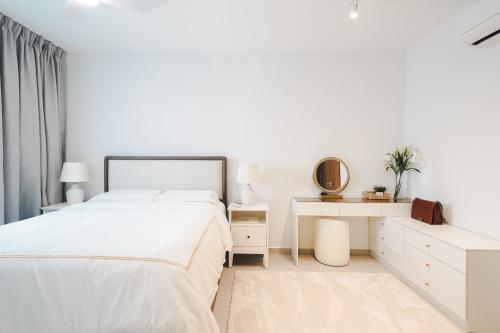 Scandinavian Bedroom at West Coast Road