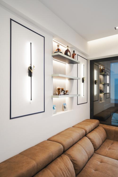Modern Living Room at Bidadari Park Drive