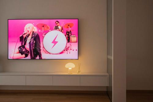 Minimalist Living Room at Anchorvale Grove
