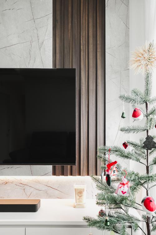 Modern Living Room at Tampines North Drive 2