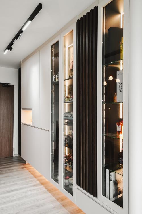 Modern Living Room at Tampines North Drive 2