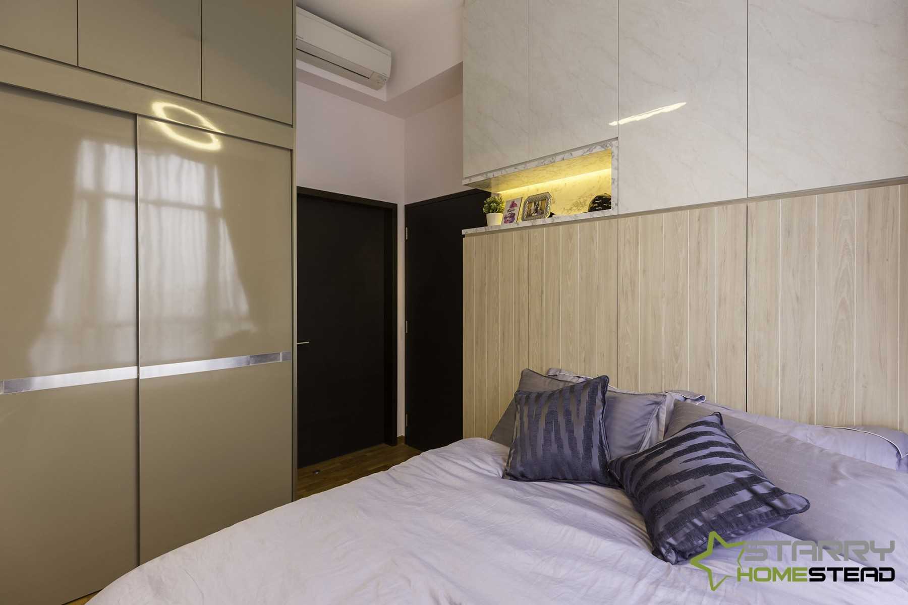 Scandinavian Bedroom with Wardrobe and Sliding Wardrobe