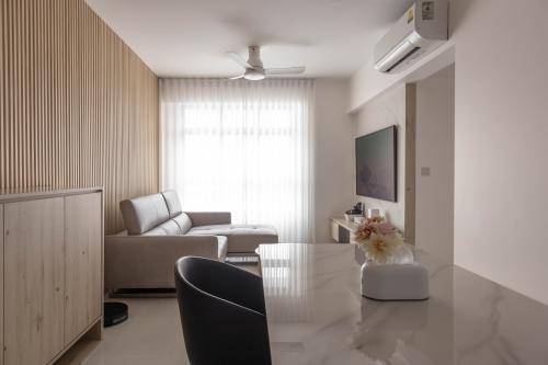 Modern Living Room at Yishun Ave 6