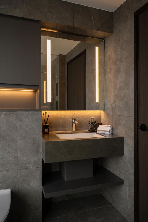 Modern Bathroom at Natura Loft @ Bishan