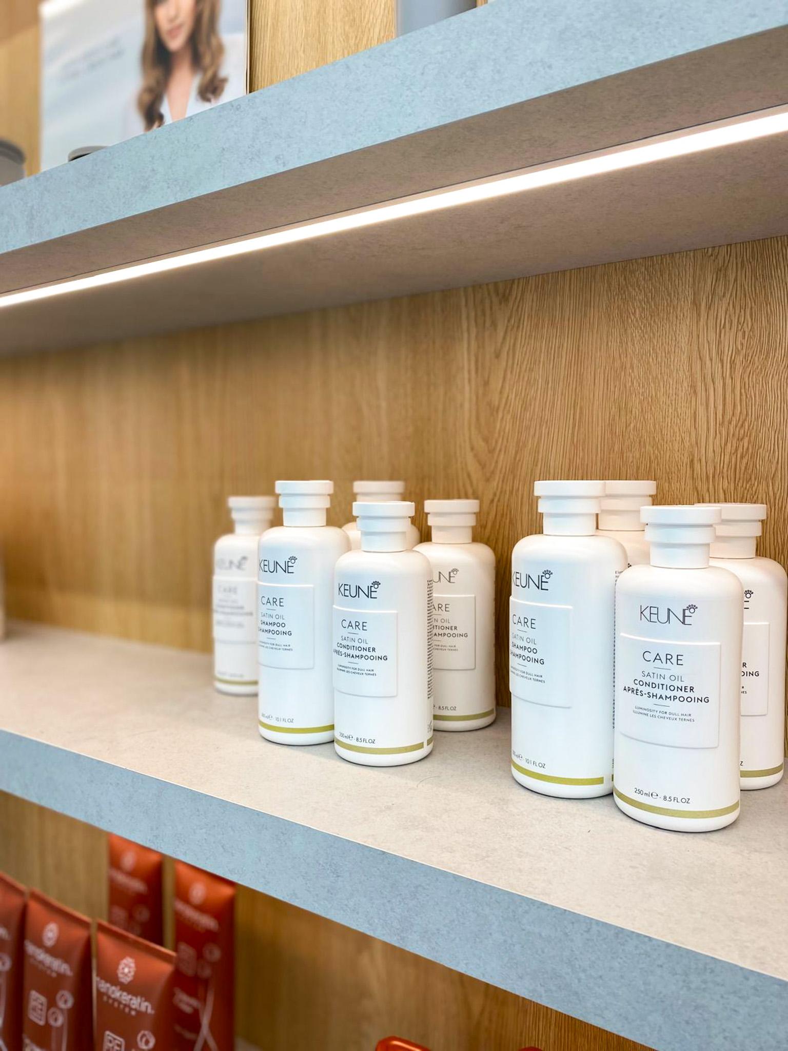 Minimalist Retail with Storage Cabinets and Wall Shelves