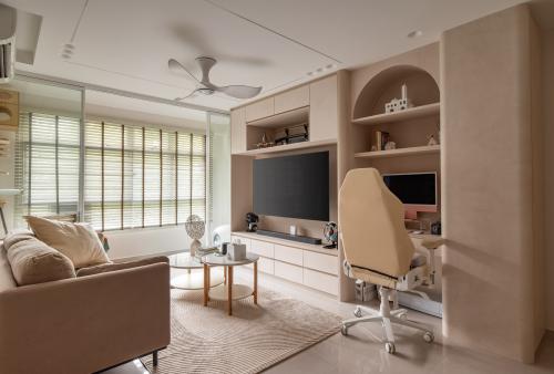 Scandinavian Living Room at 293c bukit batok