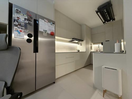 Scandinavian Kitchen at HDB Resale 5 Room At Edgefield Plains
