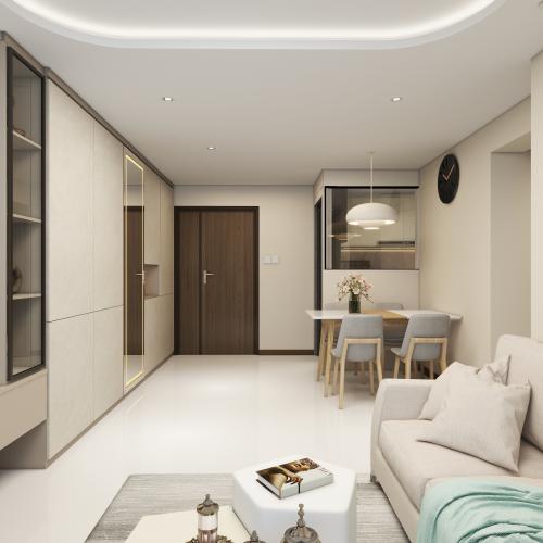 Contemporary Living Room at 4rooom