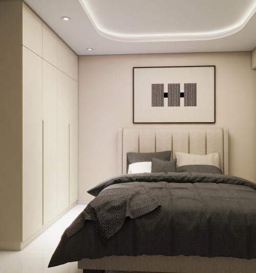 Contemporary Bedroom at 4rooom
