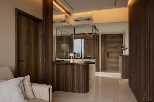 Contemporary Living Room at 9 Amber Road (Coastline Residences)