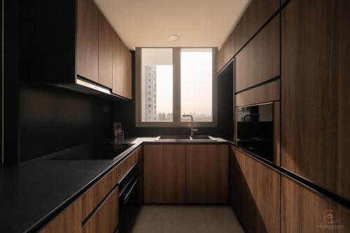 Contemporary Kitchen at 9 Amber Road (Coastline Residences)