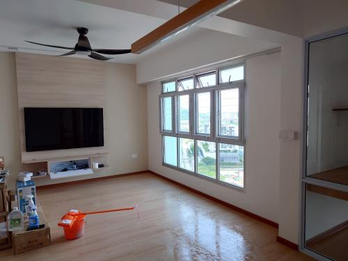 Scandinavian Living Room at 633 Senja Road #31