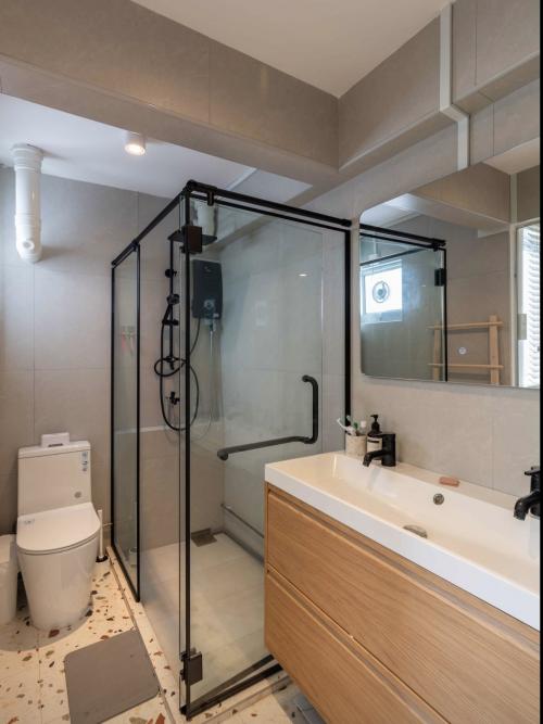 Modern Bathroom at 358 CLEMENTI AVE 2