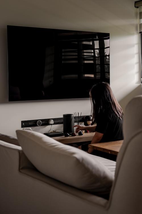 Modern Living Room at 613B Bedok Reservoir Road