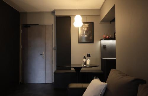 Modern Living Room at Resale 3 Room HDB @ Jalan Membina