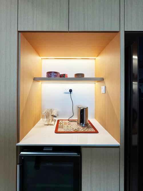 Minimalist Pantry at Silversea