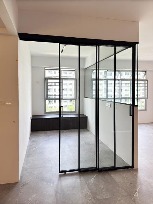 Modern Living Room at Fern Grove @ Yishun