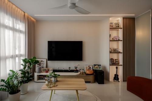 Modern Living Room at 660C tampines st 65