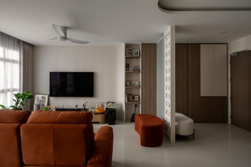 Modern Living Room at 660C tampines st 65