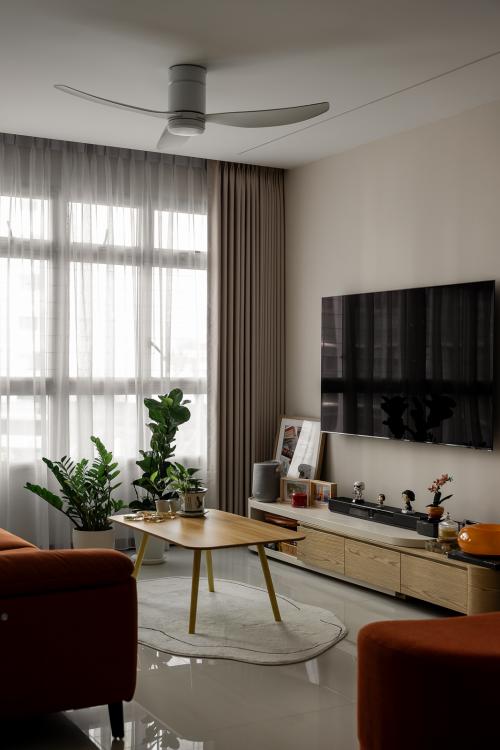 Modern Living Room at 660C tampines st 65
