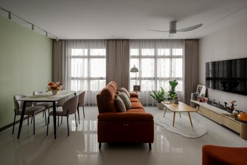 Modern Living Room at 660C tampines st 65