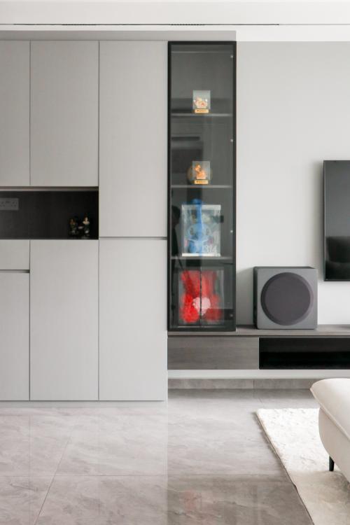 Modern Living Room at 165 Punggol Central