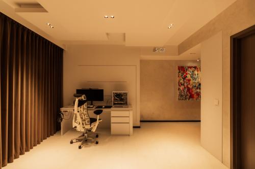 Contemporary Home Office at Vue 8 Residence