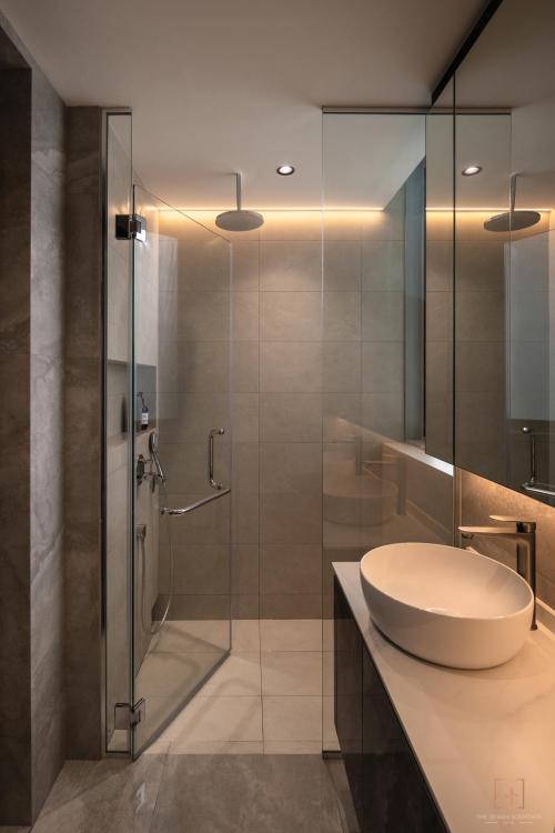 Contemporary Bathroom at 37 Pheng Gek Ave (Sennett Residences)