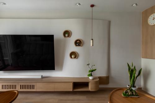 Asian Living Room at Punggol Residences (Block 272C)
